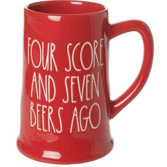 Rae Dunn Four Score Brew Mug New in box - Picture 1 of 1